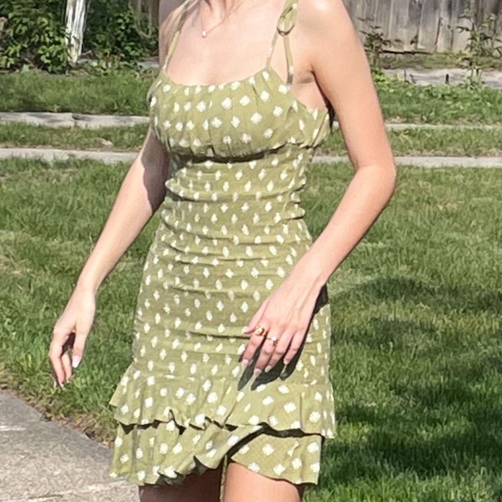 Forever21 Bodycon Green Dress